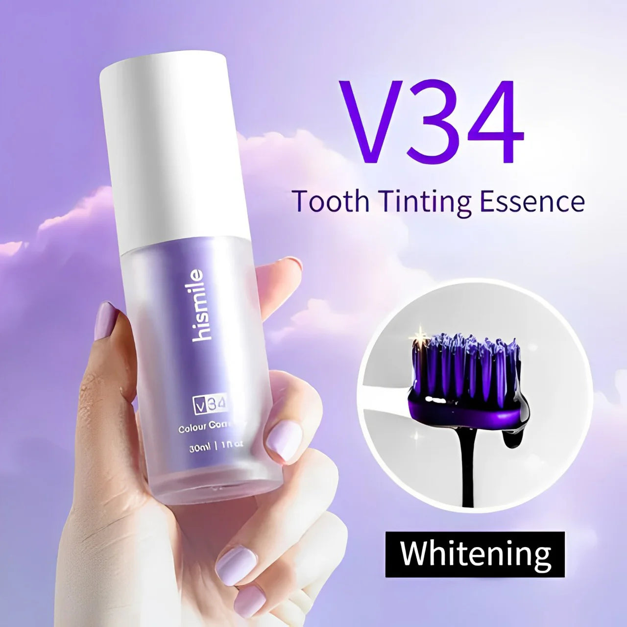 Hismile Purple Teeth Whitening Toothpaste
